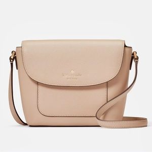 Classy Kate Spade Elsie Pebbled Leather Crossbody Handbag